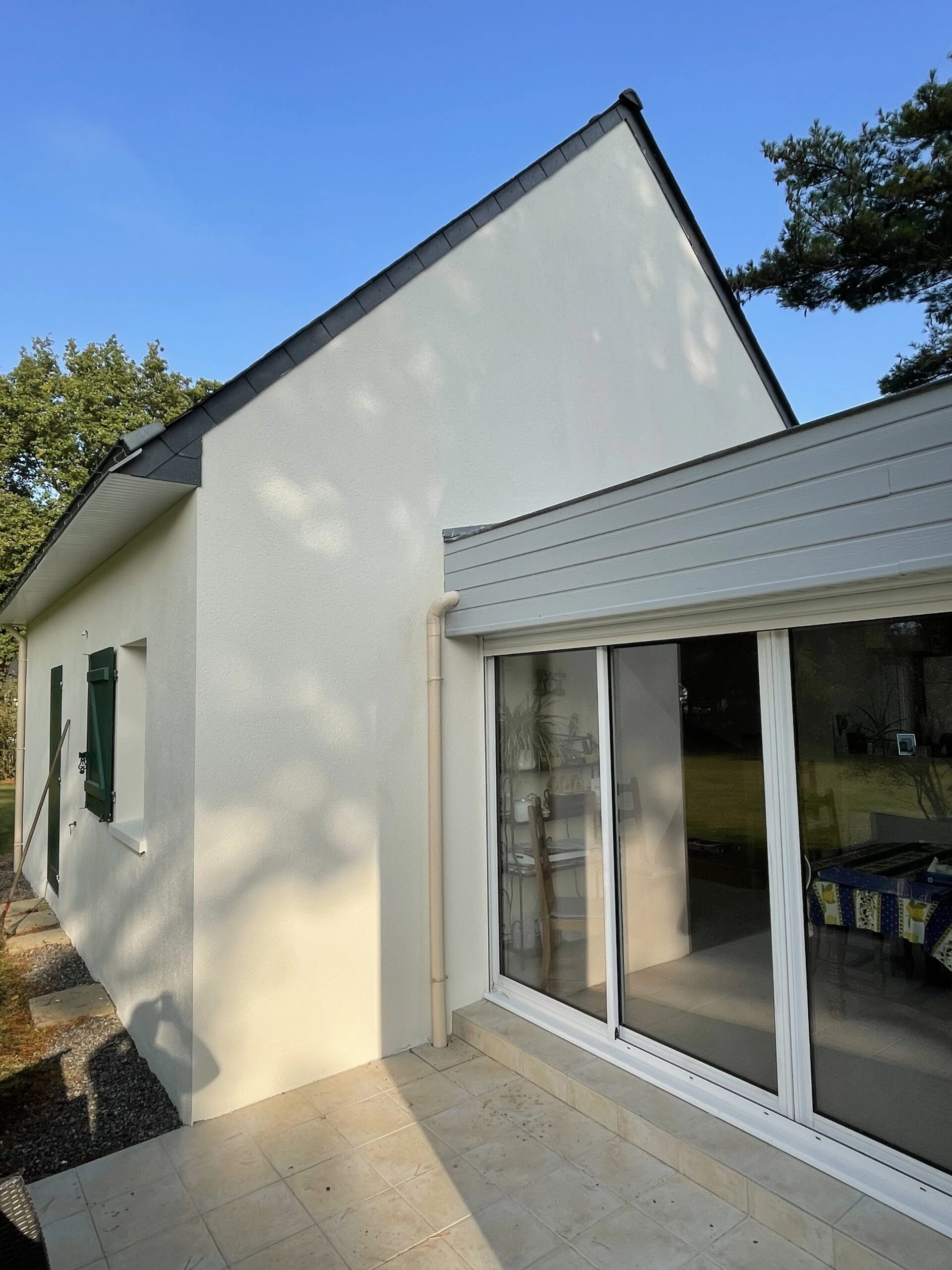 ravalement de façade brun